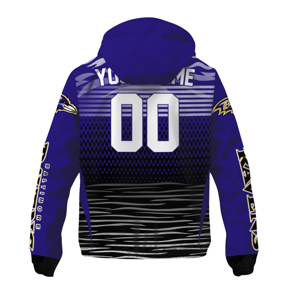 personalized baltimore ravens pattern layers purple windbreaker jacket fashion forward personalized baltimore ravens pattern layers purple windbreaker jacket fashion forward