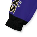 personalized baltimore ravens pattern layers purple windbreaker jacket best selling