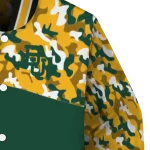 personalized baylor bears camouflage splash green varsity jacket best selling