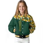 personalized baylor bears camouflage splash green varsity jacket best selling