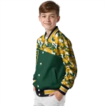 personalized baylor bears camouflage splash green varsity jacket best selling