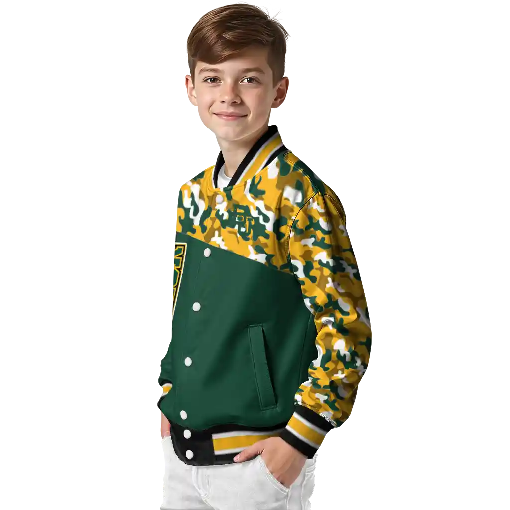 personalized baylor bears camouflage splash green varsity jacket trendy personalized baylor bears camouflage splash green varsity jacket trendy