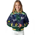 personalized baylor bears spongebob playtime green blue varsity jacket best selling