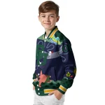 personalized baylor bears spongebob playtime green blue varsity jacket best selling