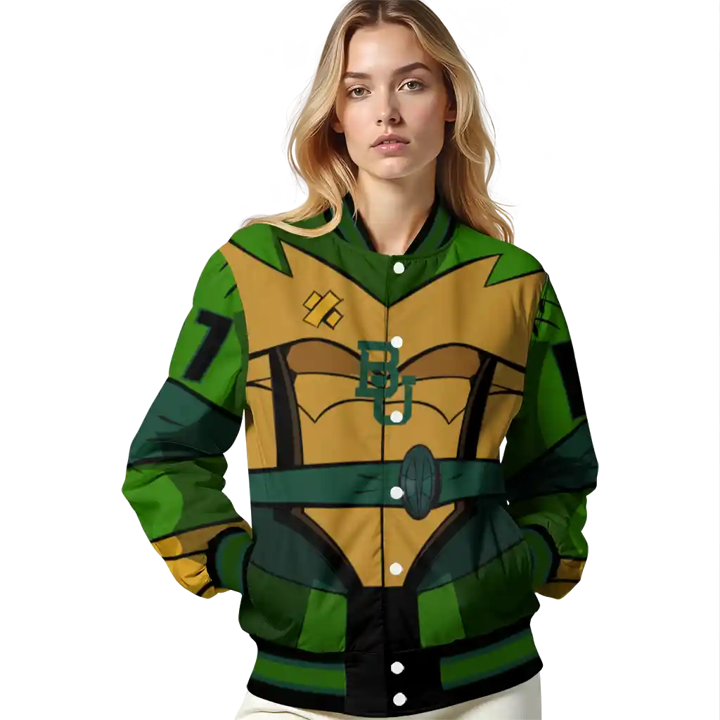personalized baylor bears turtle armor varsity jacket latest model personalized baylor bears turtle armor varsity jacket latest model