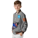 personalized boise state broncos feral slash grey varsity jacket best selling