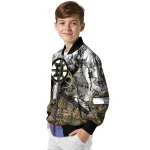 personalized boston bruins deer skull camouflage white bomber jacket best selling