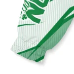 personalized boston celtics abstract streaks green windbreaker jacket best selling