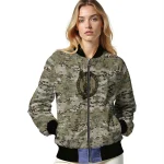 personalized boston celtics camouflage abstract camouflage bomber jacket best selling