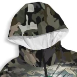 personalized boston celtics skull camo camouflage windbreaker jacket best selling