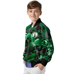 personalized boston celtics skull horde green bomber jacket best selling