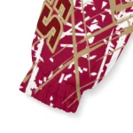 personalized boston college eagles brushstroke pattern maroon windbreaker jacket best selling