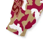 personalized boston college eagles camouflage mashup maroon windbreaker jacket best selling