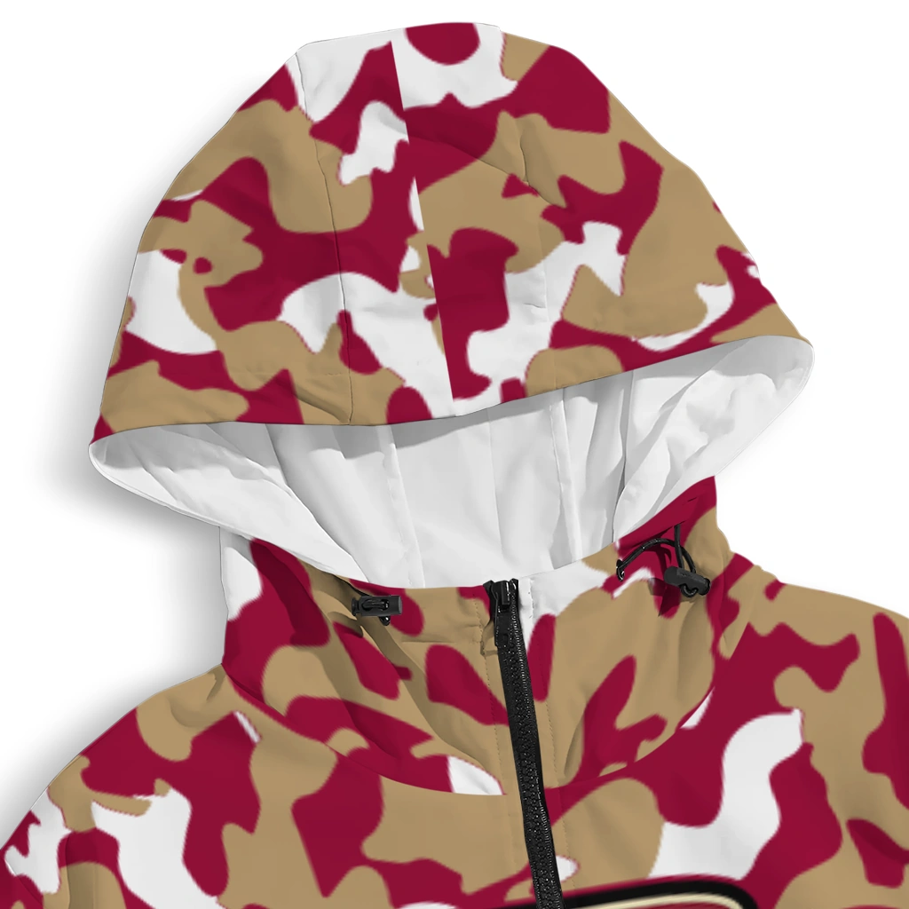 personalized boston college eagles camouflage mashup maroon windbreaker jacket premium grade personalized boston college eagles camouflage mashup maroon windbreaker jacket premium grade