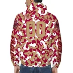 personalized boston college eagles camouflage mashup maroon windbreaker jacket best selling