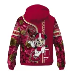 personalized boston college eagles football micky mouse maroon windbreaker jacket best selling