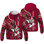 personalized boston college eagles football micky mouse maroon windbreaker jacket best selling