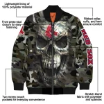 personalized boston red sox camouflage skull camouflage bomber jacket best selling