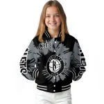 personalized brooklyn nets burst splatter black varsity jacket best selling