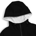 personalized brooklyn nets flame trim black windbreaker jacket best selling