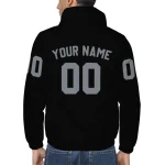 personalized brooklyn nets flame trim black windbreaker jacket best selling