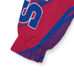 personalized buffalo bills abstract streaks blue windbreaker jacket best selling