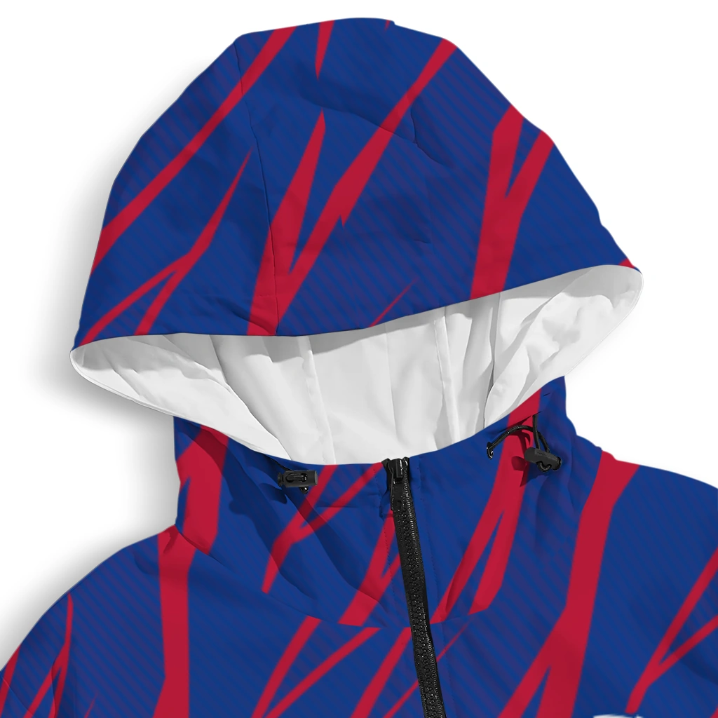 personalized buffalo bills abstract streaks blue windbreaker jacket premium grade personalized buffalo bills abstract streaks blue windbreaker jacket premium grade
