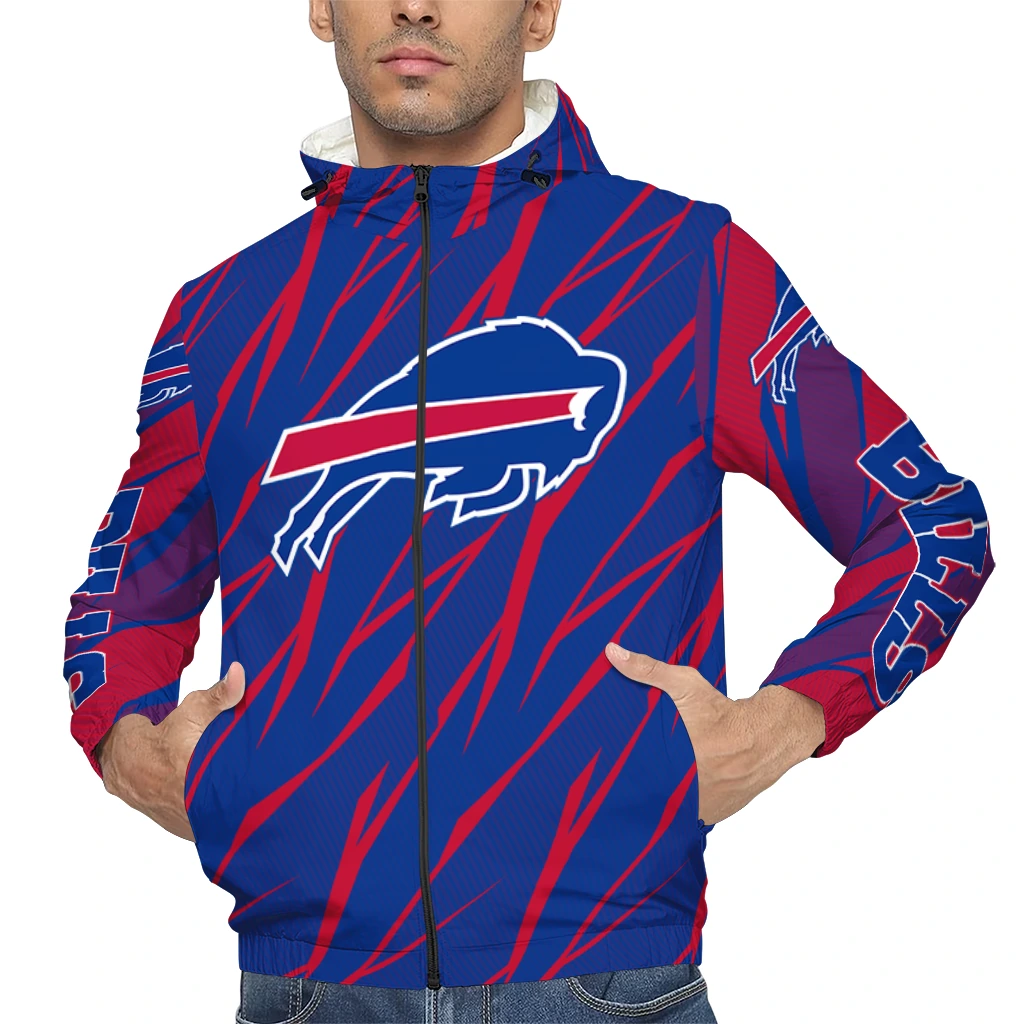 personalized buffalo bills abstract streaks blue windbreaker jacket top rated personalized buffalo bills abstract streaks blue windbreaker jacket top rated