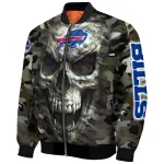 personalized buffalo bills camouflage skull camouflage bomber jacket best selling