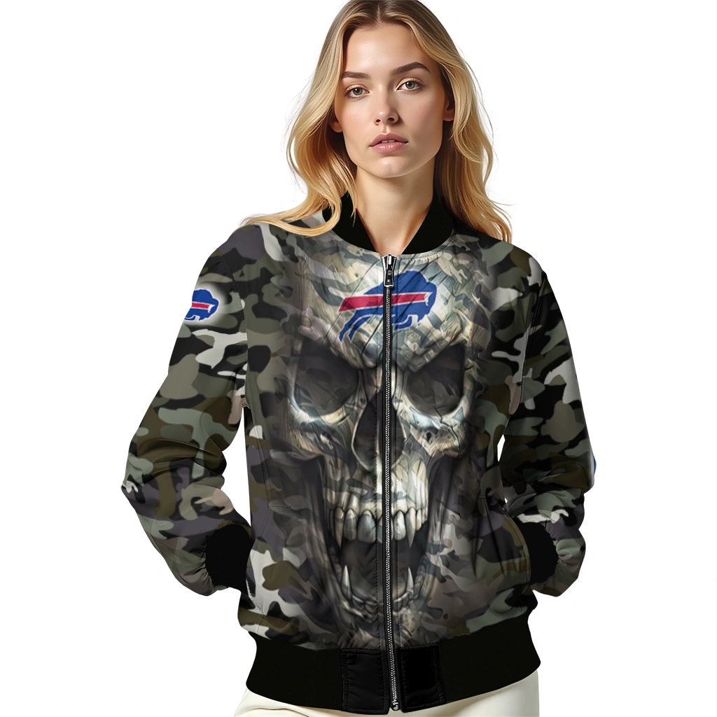 personalized buffalo bills camouflage skull camouflage bomber jacket latest model personalized buffalo bills camouflage skull camouflage bomber jacket latest model