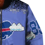 personalized buffalo bills mario blocks blue black bomber jacket best selling