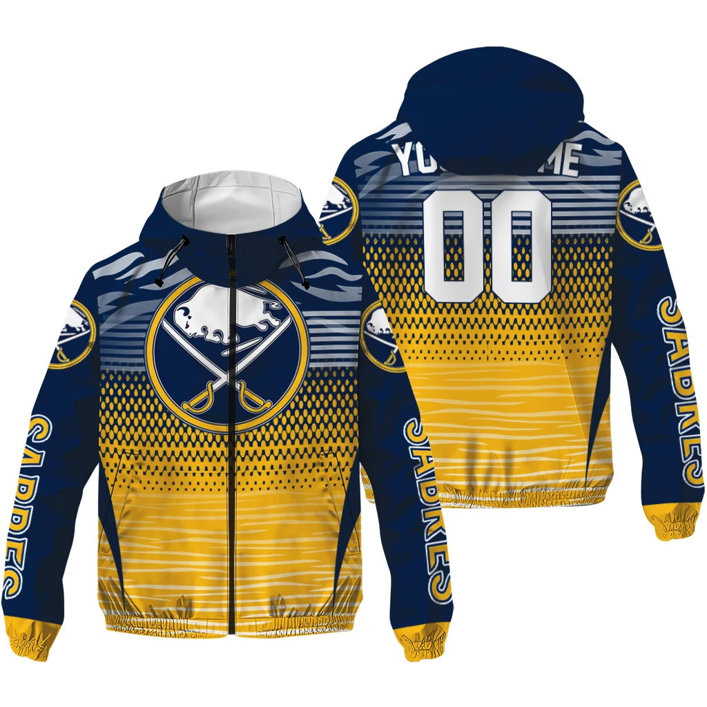 personalized buffalo sabres pattern layers navy blue windbreaker jacket high quality personalized buffalo sabres pattern layers navy blue windbreaker jacket high quality