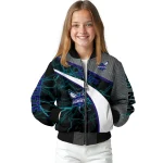 personalized charlotte hornets electric flash teal bomber jacket best selling