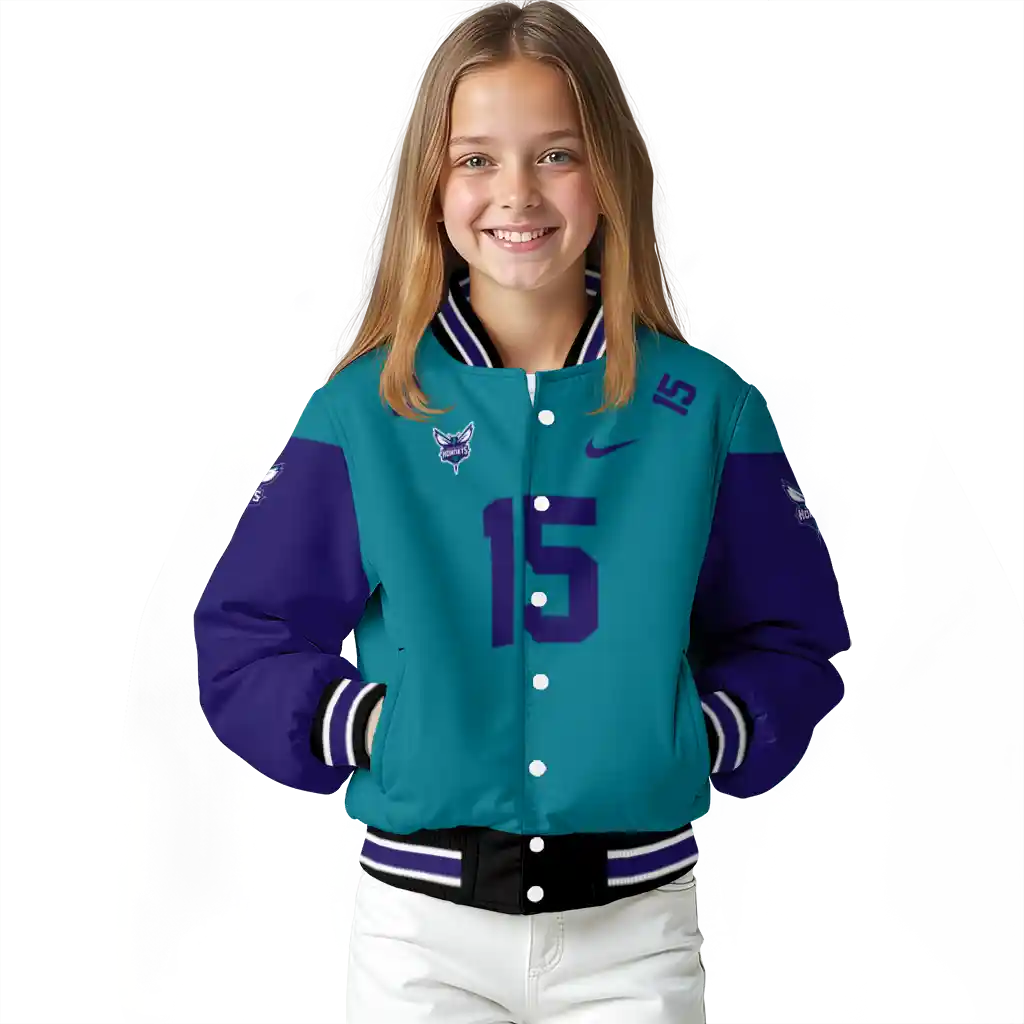personalized charlotte hornets team patch teal varsity jacket top rated personalized charlotte hornets team patch teal varsity jacket top rated
