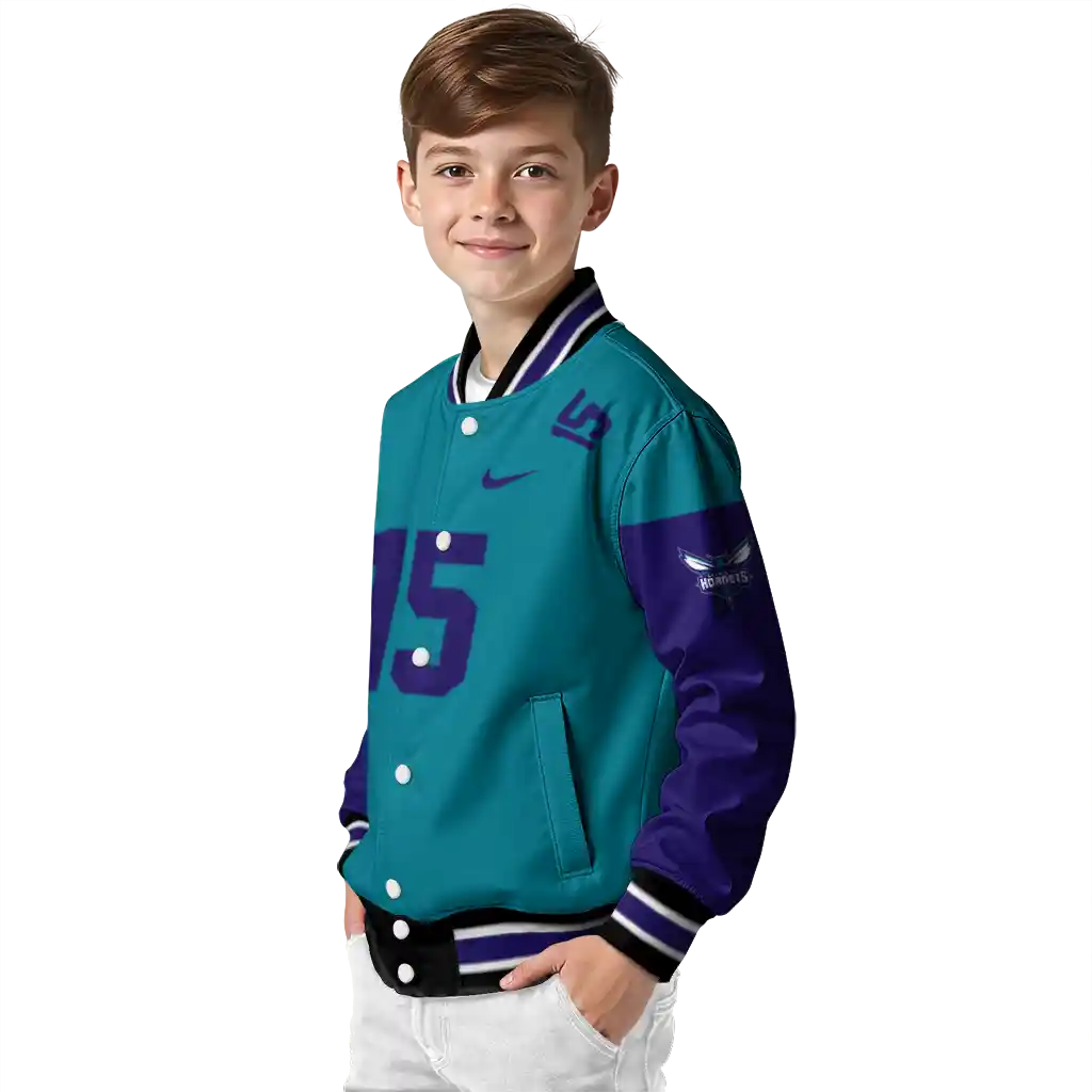 personalized charlotte hornets team patch teal varsity jacket trendy personalized charlotte hornets team patch teal varsity jacket trendy