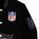 personalized chicago bears claw scratch black varsity jacket best selling