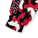 personalized chicago blackhawks camouflage mashup red windbreaker jacket best selling