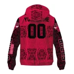 personalized chicago bulls cat eyes red windbreaker jacket best selling