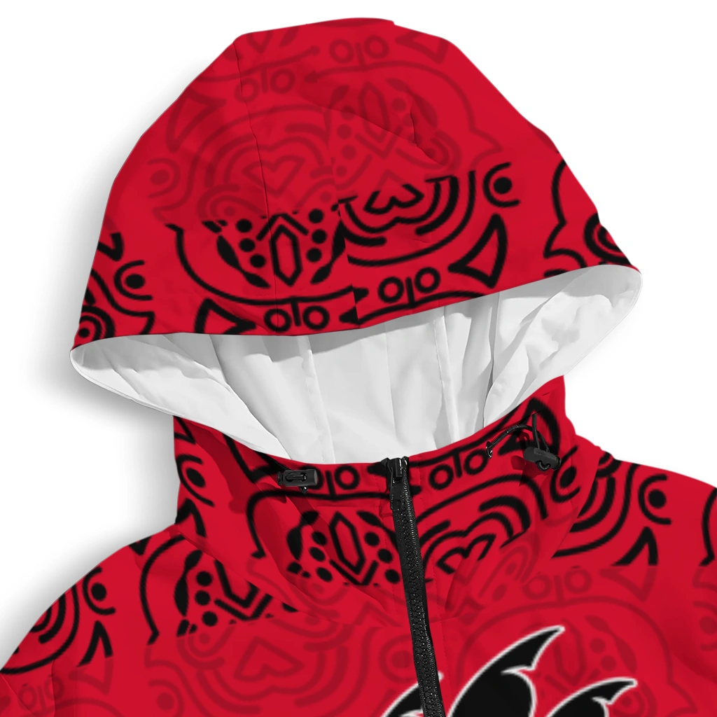 personalized cincinnati bearcats cat eyes red windbreaker jacket premium grade personalized cincinnati bearcats cat eyes red windbreaker jacket premium grade