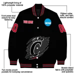 personalized cincinnati bearcats claw shred black varsity jacket best selling