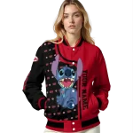 personalized cincinnati reds stitch laughing red varsity jacket best selling
