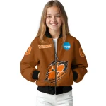 personalized clemson tigers claw mark orange bomber jacket best selling