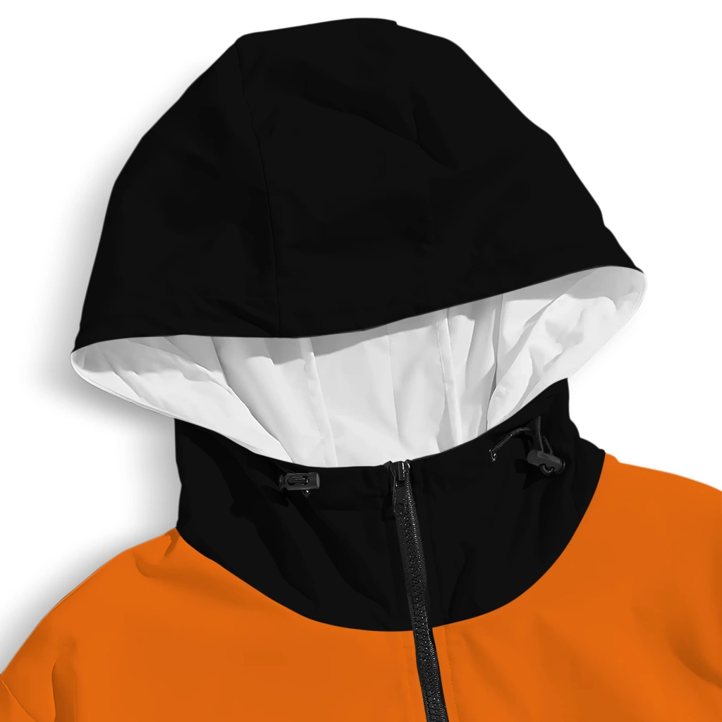 personalized clemson tigers flame trim orange black windbreaker jacket premium grade personalized clemson tigers flame trim orange black windbreaker jacket premium grade