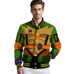 personalized clemson tigers turtle armor varsity jacket best selling