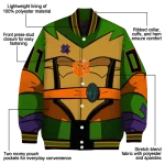 personalized clemson tigers turtle armor varsity jacket best selling