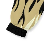 personalized colorado buffaloes flame trim gold black windbreaker jacket best selling
