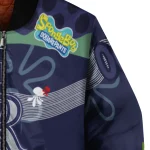 personalized colorado rockies spongebob playtime blue bomber jacket best selling