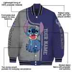 personalized colorado rockies stitch laughing blue varsity jacket best selling