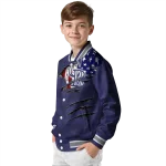 personalized colorado rockies us flag claws blue varsity jacket best selling
