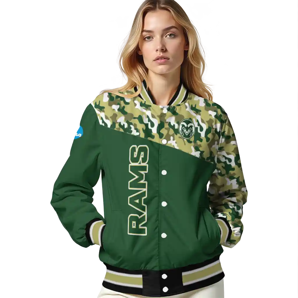 personalized colorado state rams camouflage splash green varsity jacket latest model personalized colorado state rams camouflage splash green varsity jacket latest model